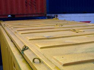 Conteneur maritime hard top - 6m x 2,43m x 2,59m - Finitions disponibles et options de fermeture_0