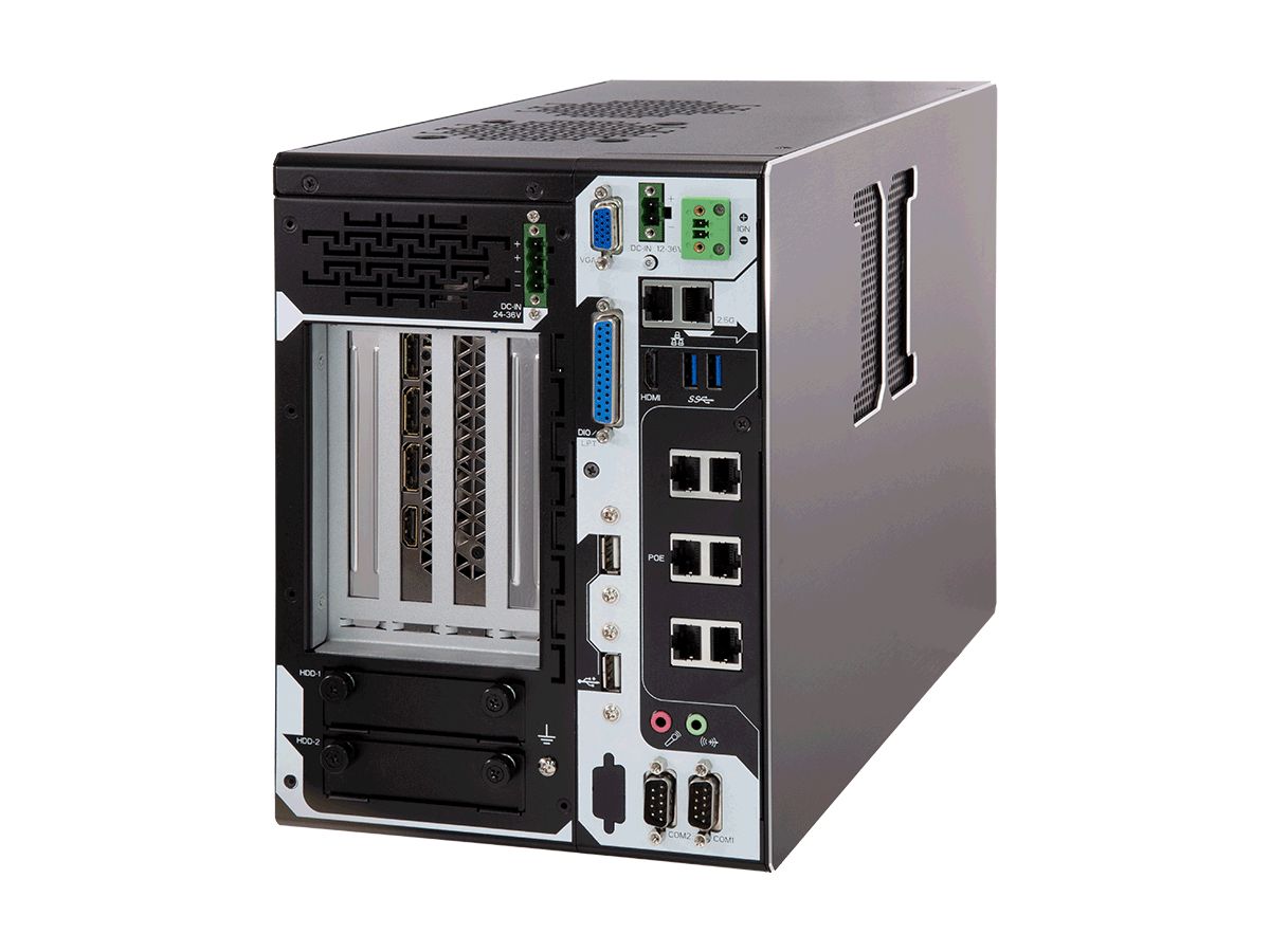 FPC-9108-P6-G3 - Box PC industriel embarqué pour IA - Intel® Core™ i9/i7/i5/i3 et PoE_0