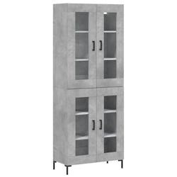 Helloshop26 - Buffet bahut commode armoire meuble de rangement organisateur cuisine salle de séjour salon haut 69,5 x 34 x 180 cm 02_0034525 - 300021_0