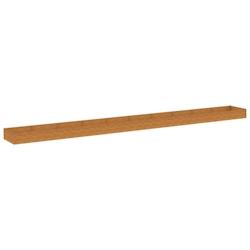 Helloshop26 - Jardinière bac lit surélevé plantes fleurs terrasse jardin de jardin 960 x 100 x 36 cm acier corten marron 02_0039469 - 3000218496630_0