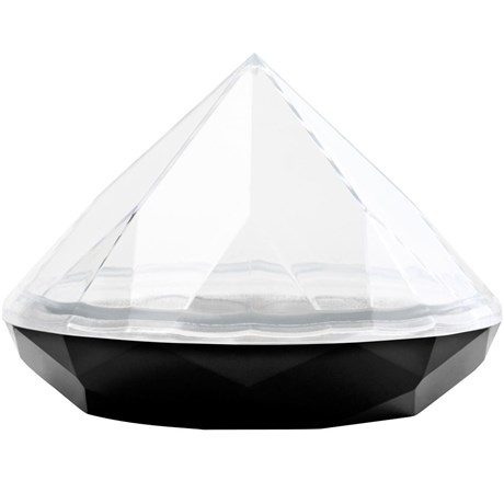 MISE EN BOUCHE JETABLE SOLIA BASE DIAMANT NOIR (VENDU PAR 200)