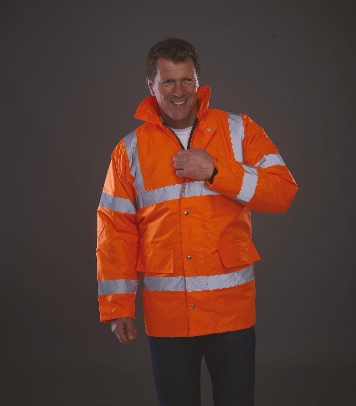 Parka haute visibilité - Réf : YHVP300 - Imperméable, normes EN ISO471:2013 catégorie 3 et EN343_0