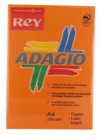 Ramette papier couleur Rey Adagio couleurs intenses A4 80 gr