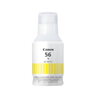 Recharge cartouche encre Canon GI-56 jaune pour imprimante jet d'encre_0
