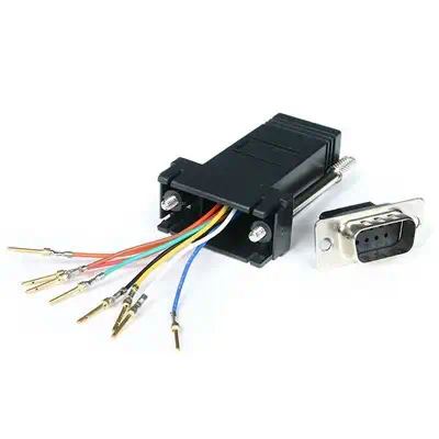 StarTech Adapteur Modulaire DB9 Mle vers RJ45 Femelle_0