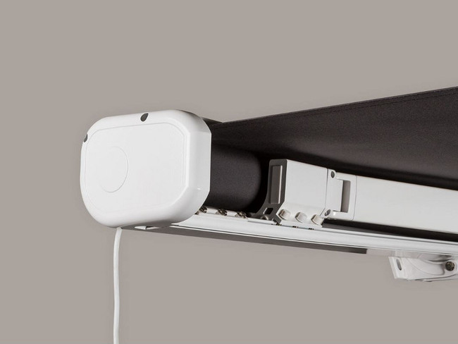 Store banne coffre intégral 5,92 x 3 m - motorisé et manuel - toile Dickson avec protection IP44 et armature en aluminium_0