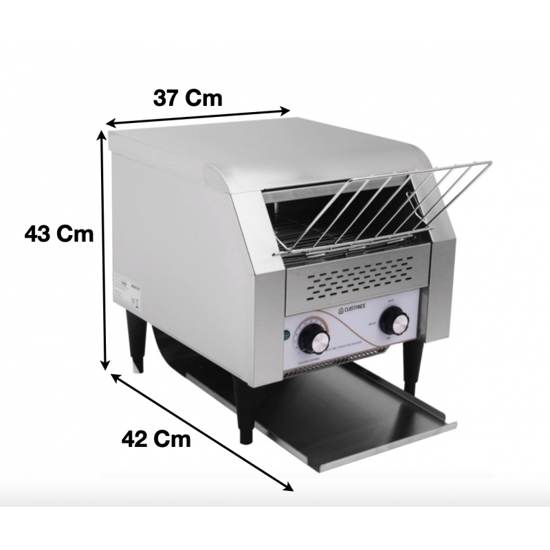 Toaster convoyeur L370 mm - CT2_0
