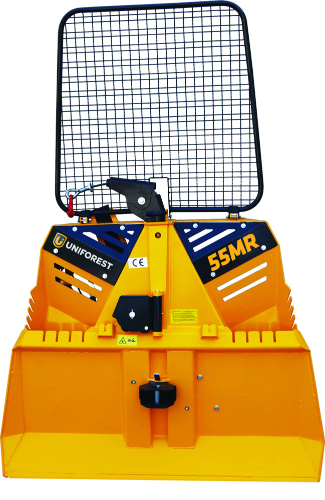 Treuil forestier Uniforest 55MR - 70m de câble - Commande mécanique - Largeur de bêche 160 cm_1