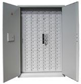 Armoire de sécurité pour armes - 108 alvéoles - Tôle acier MS 3mm et manganèse_0