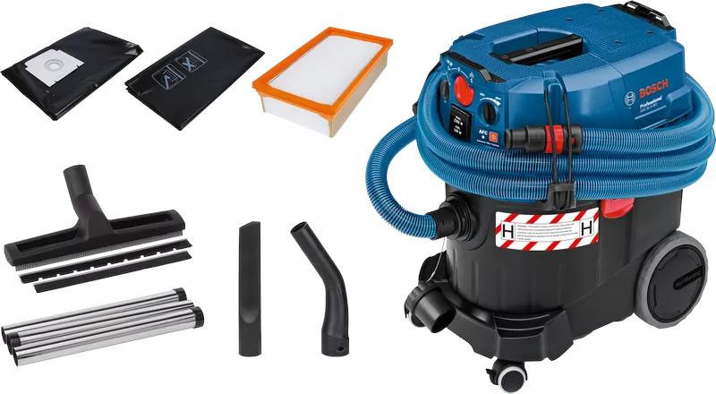 Aspirateur eau et poussière classe h 1200w gas 35 h afc sous carton - BOSCH - 06019c36w0 - 832678_0