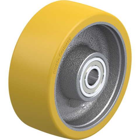 BLICKLE - ROUE Ø 200MM BANDAGE POLYURÉTHANE PU 1 600KG - GTH 202/25K
