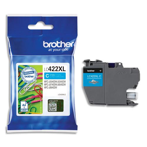 Cartouche jet d'encre Brother - cyan XL LC422XLC_0