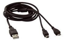 CÂBLE USB 2.0 - MINI ET MICRO USB MÂLE/MÂLE