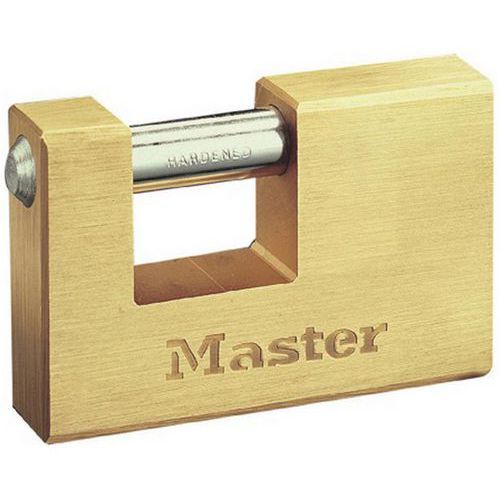 CADENAS À CLÉS EN LAITON RECTANGULAIRE 607EURDCC MASTER LOCK - MASTER LOCK