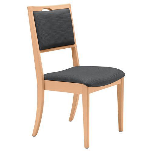 CHAISE GINKGO SOURIS - STRUCTURE HÊTRE NATUREL - SUNSET CREATION