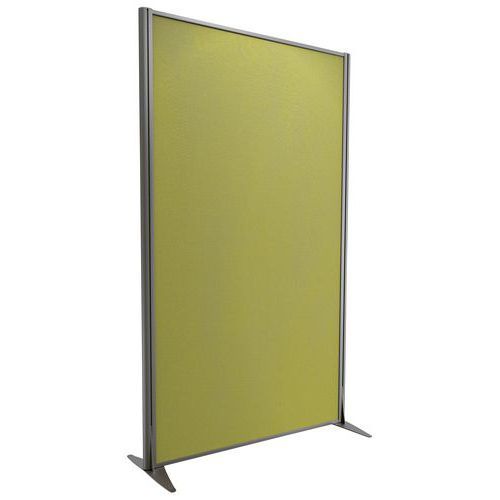 CLOISON KPRIM TISSU ACOUSTIQUE FOUGÈRE PROFIL ARGILE 200X122CM - CLEN