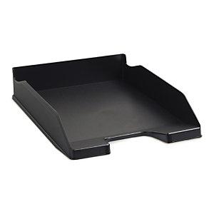 CORBEILLE À COURRIER RECYCLÉE COMBO EXACOMPTA NOIR 34,7 X 25,5 X 10,3 CM