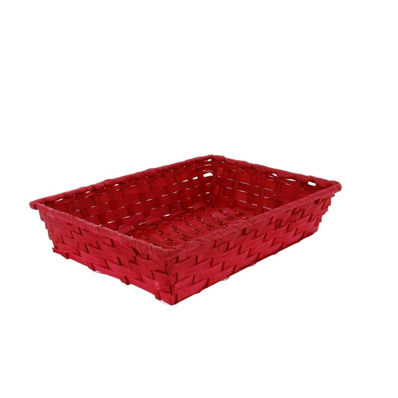 CREAPAK Vieto rouge rectangle mm 33x23x7 lot de 144 - rouge Bambou COF-4720361_0