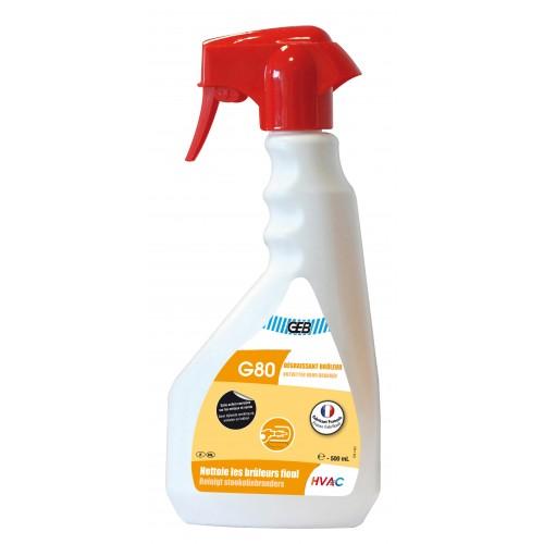 DÉGRAISSANT BRÛLEUR G80 - VAPORISATEUR 500 ML GEB