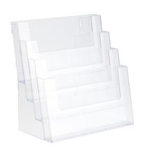 DISTRIBUTEUR DE COMPTOIR 4 COMPARTIMENTS FORMAT A4