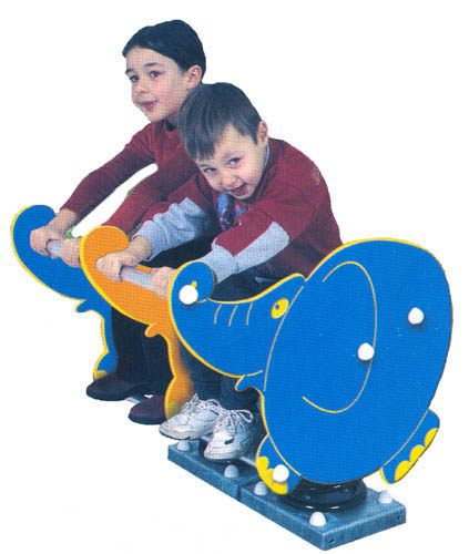 Jeu sur ressort Écrase Tout les Éléphants 2 Places - Ref : 1004P/SB_0