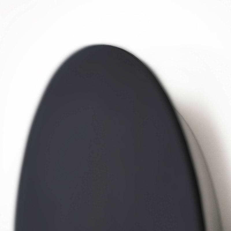 ESCALE BLADE APPLIQUE MURALE LED NOIR MAT Ø 79 CM