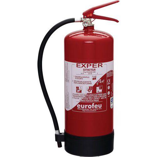 EXTINCTEUR POUDRE ABC PP 9 KG GAMME EXPERT