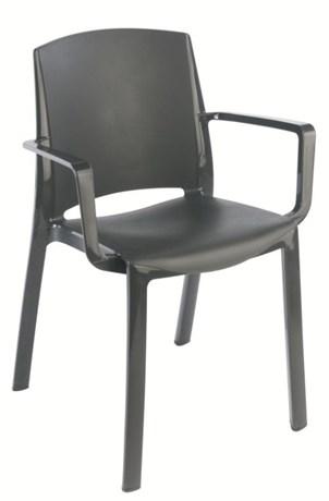 FAUTEUIL DE TERRASSE MILTON ANTHRACITE