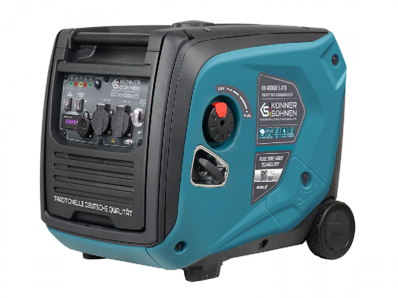 Générateur inverter silencieux 4 kW DE+auto - KÖNNER & SÖHNEN - 4000IE S ATS V2_0