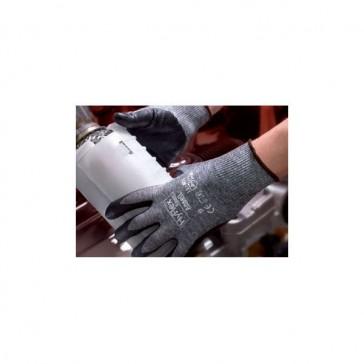 Gant anti-coupures HyFlex 11-801 - nitrile/nylon - gris/noir - taille 8_0