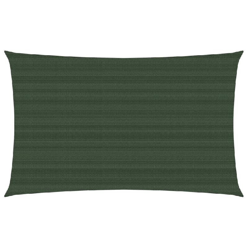 Helloshop26 - Voile toile d'ombrage parasol 160 g/m² vert foncé 2 x 5 m PEHD 02_0009414 - vert 3000508547769_0