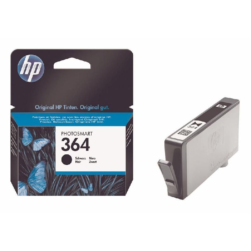 HEWLETT PACKARD CARTOUCHE D'ENCRE 364 (CB316EE#BA1) - COULEUR: NOIR