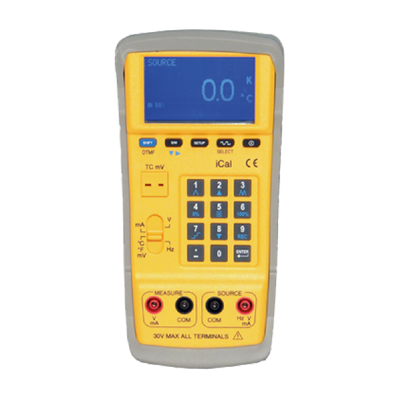 ICAL - Calibrateur de boucle tension/courant 24 V/24 mA - Multifonctions avec générateur de fonctions arbitraires intégré_0