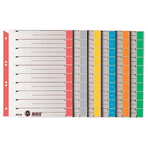 INTERCALAIRES, FORMAT A4 EXTRA LARGE, EN CARTON SOLIDE