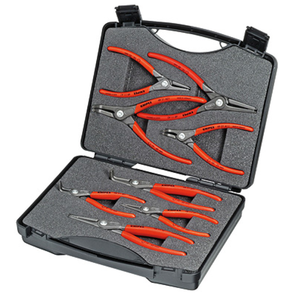 JEU DE PINCES DE PRÉCISION POUR CIRCLIPS EN COFFRET KNIPEX