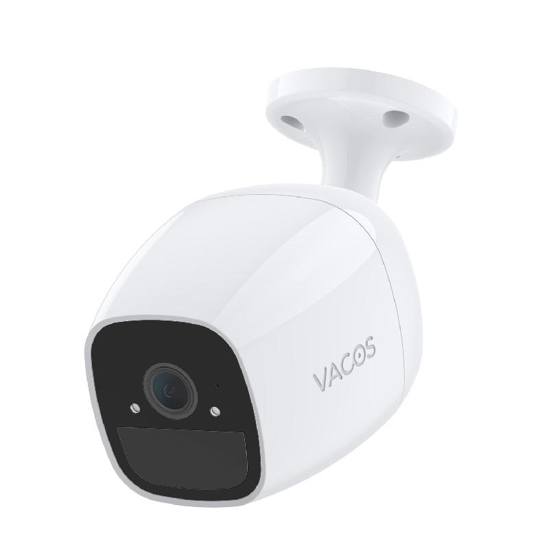 Lifebox Caméra WiFi VACOS - Vision nocturne 10m - Extérieur - Rechargeable avec panneau solaire_0