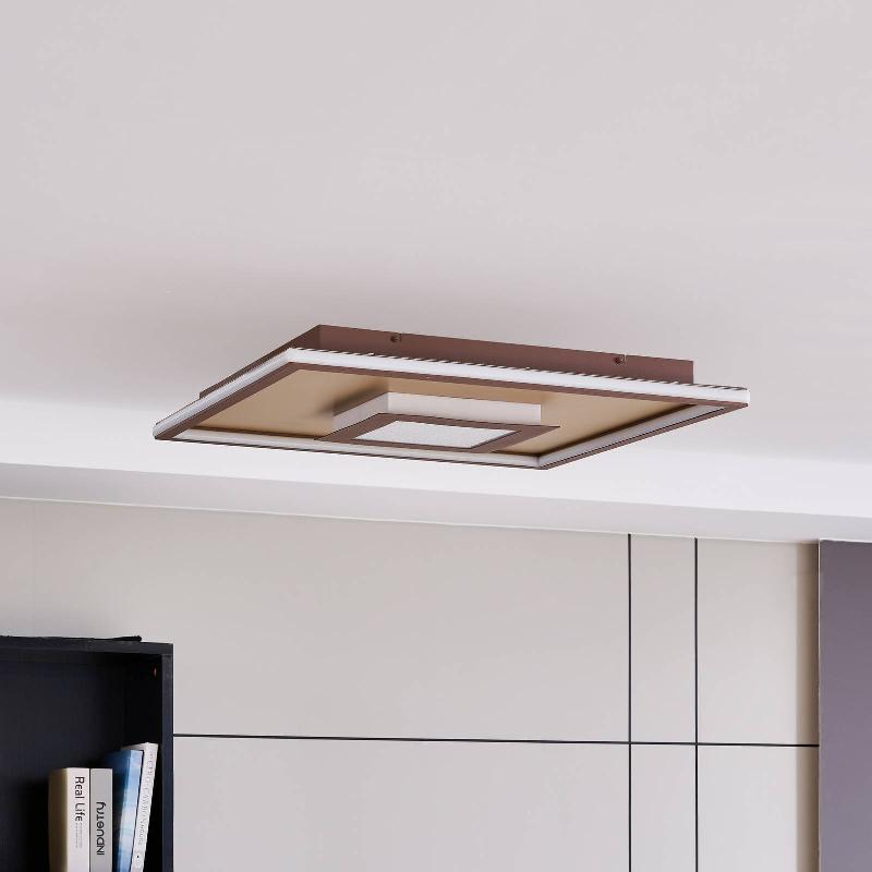 LINDBY PEKELA PLAFONNIER LED, ANGULAIRE, 60 CM