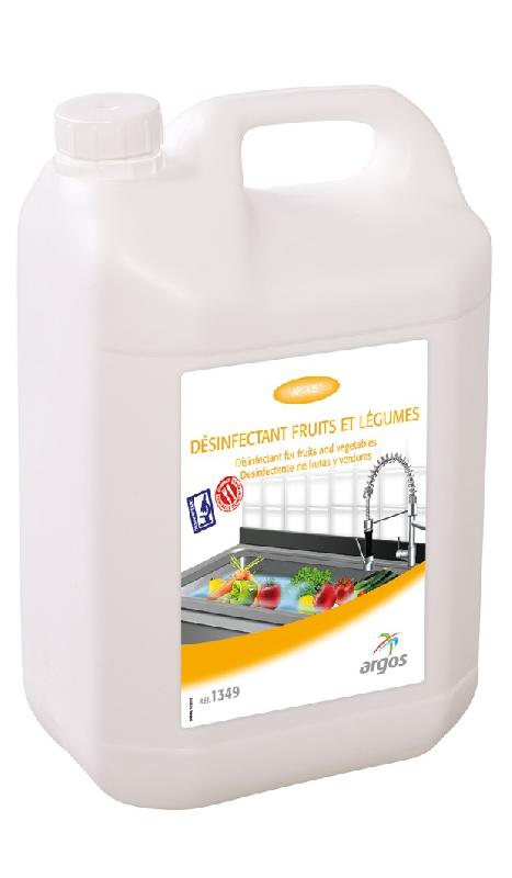 Lot de 3 cartons de 4 désinfectants pour fruits et légumes - Pompe doseuse 30 ml incluse_0