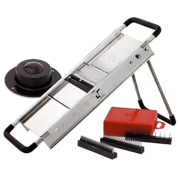 MANDOLINE DU CHEF - RÉVERSIBLE (FRITES ET JULIENNE 2-4-7-10 MM)
