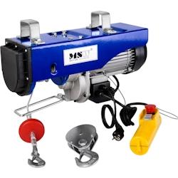 MSW - MSW Palan Treuil Électrique Treuil Appareil Équipement De Levage PROLIFTOR 1000 (Cap. Traction 990 kg, Moteur 1 600 W, Câble - 4250928695154_0