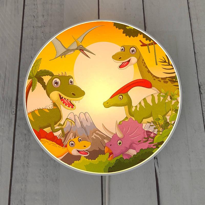 NIERMANN STANDBY APPLIQUE MURALE DINOS AVEC PRISE