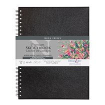 NOVA SERIES CARNET SPIRALÉ 50F 22,9X30,5CM 150G - GRIS - LOT DE 2