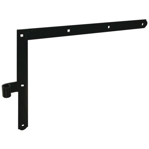 PAIRE ÉQUERRES DE VOLET - DROITE ET GAUCHE - NOIR - 350 X 400 MM TORBEL