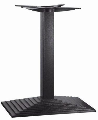 PIED DE TABLE PYRAMIDE RECTANGLE FONTE
