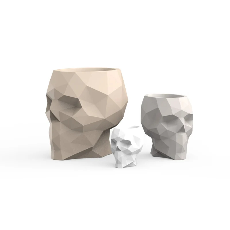 Pots de plantes design SKULL de VONDOM_0