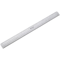 RÈGLE DE DÉCOUPE, LONGUEUR: 300 MM, EN ALUMINIUM - LOT DE 3