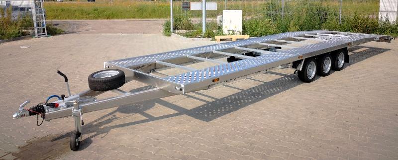 Remorque porte voiture plateau - 8,50 x 2,15 m - 3500 KG - FULL ALUMINIUM - GALA TAURUS DUO 85 35 3_0