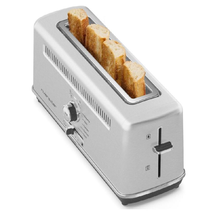 RIVIERA & BAR grille-pains 1 fente 1010w inox QGP660 - argenté 3576160027302_0