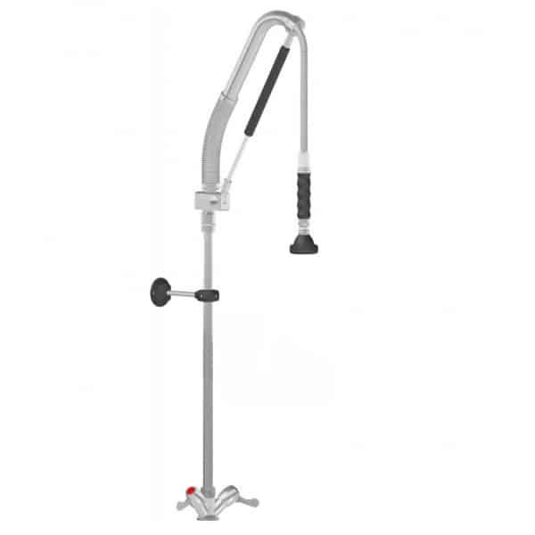 Robinetterie cuisine douchette à declenchement automatique EC/EF à poser sur plonge H 1120 mm (type de produit: Sans col de cygne - Réf AUTO-DECEF1/4-_0