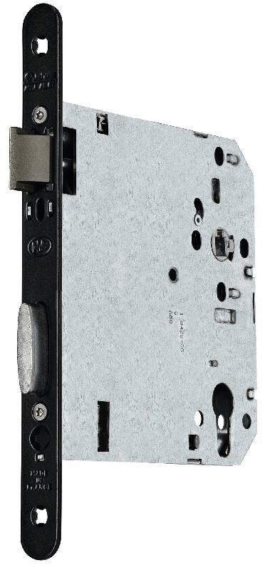 SERRURE MONOPOINT À LARDER PMR NOIR SÉRIE D45 PÊNE DORMANT AXE 120MM - VACHETTE - 22722000